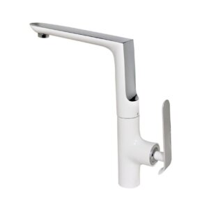 ظرشویی رودکس سفید کروم KiG