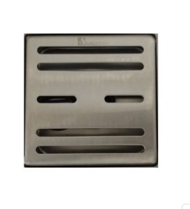 کفشور استیل کیپر مربع 12در12 کروم